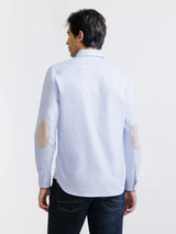 Chemise avec coudières ciel - IZAC