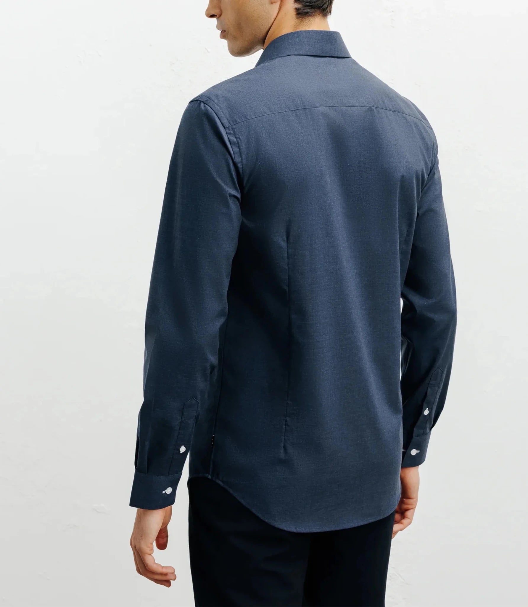 Chemise ville imprimée marine - IZAC