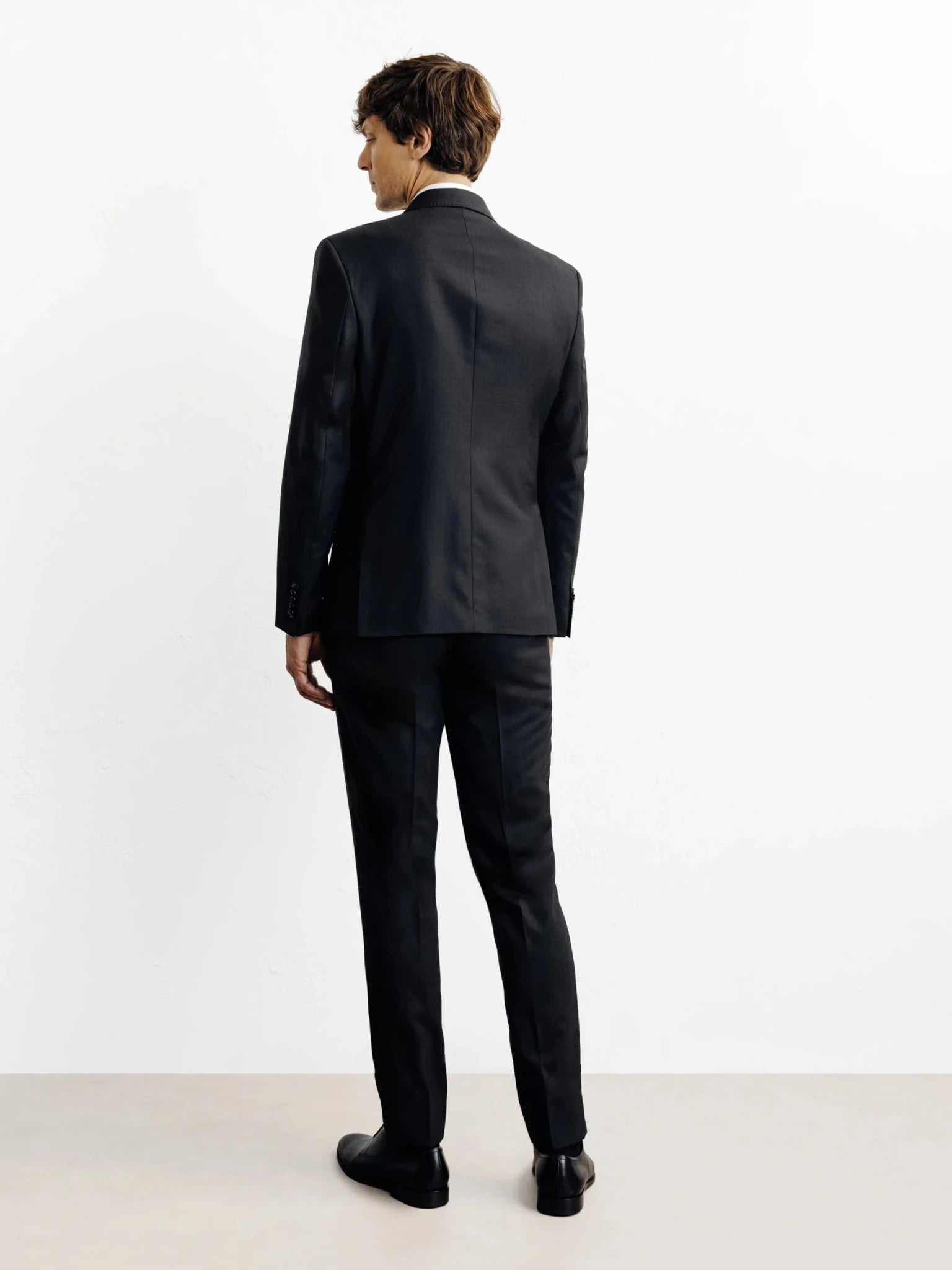 Costume 100% laine noir - IZAC