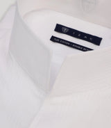 Chemise col philosophe blanche - IZAC