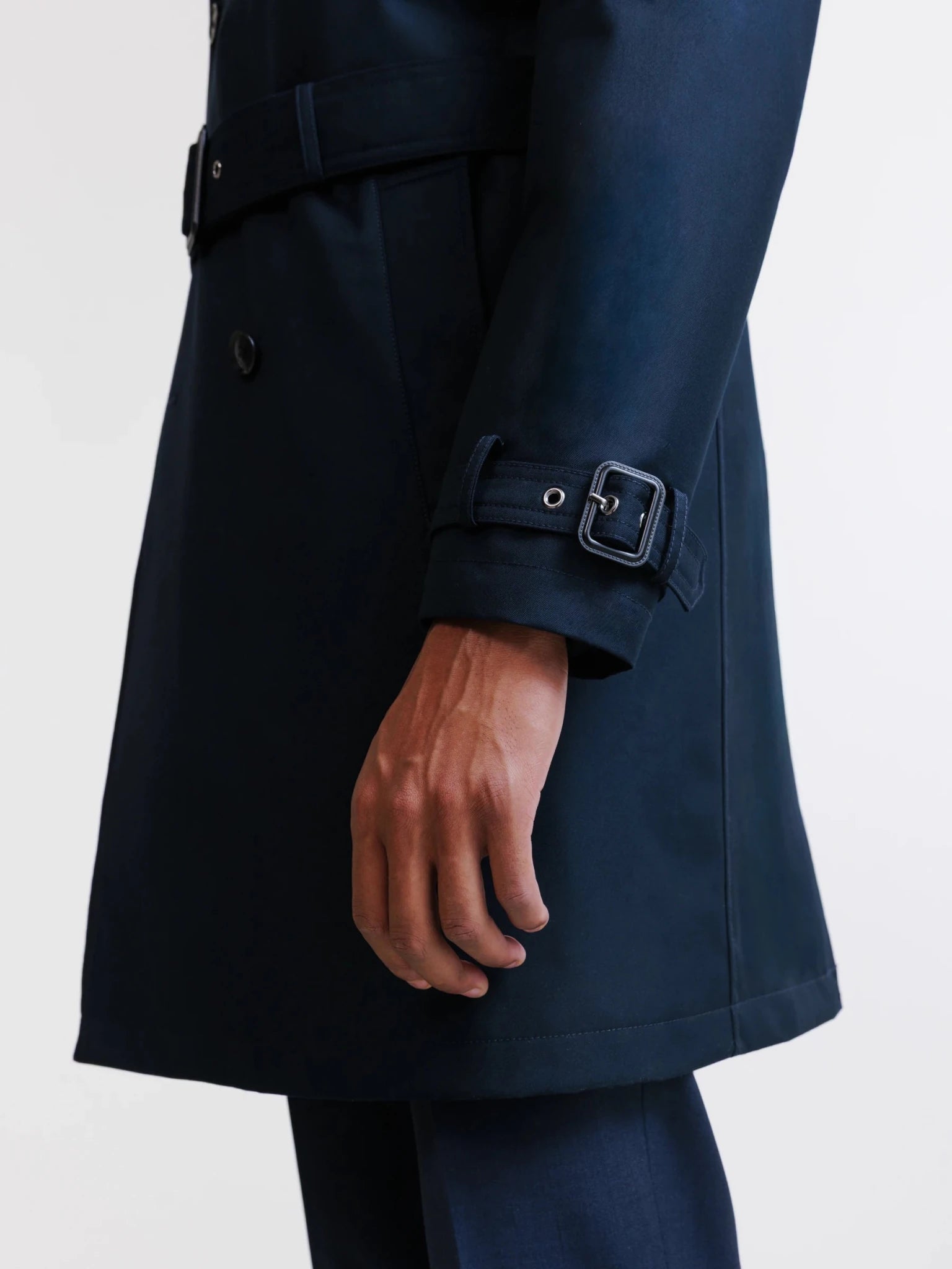 Trench croisé marine - IZAC
