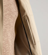 Manteau mi - long léger beige - IZAC