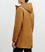 Parka légère à capuche camel - IZAC