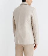 Manteau croisé beige - IZAC