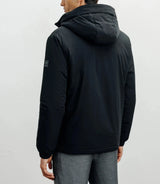 Blouson à capuche noir - IZAC