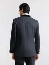 Costume col châle noir - IZAC