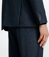 Costume avec 2 boutons bleu denim - IZAC