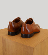 Richelieu en cuir marron - IZAC