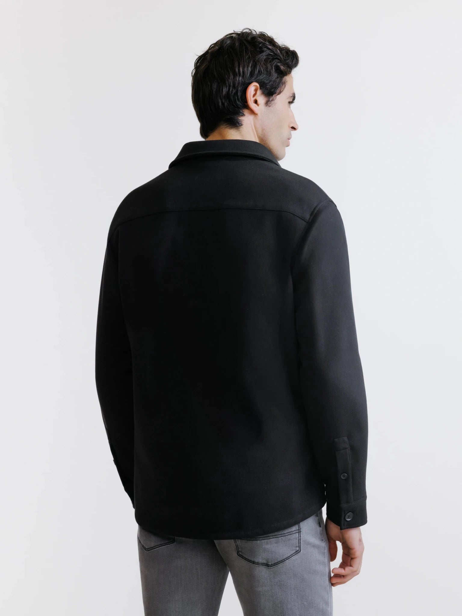 Surchemise casual noire - IZAC