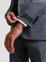 Costume 2 boutons gris - IZAC
