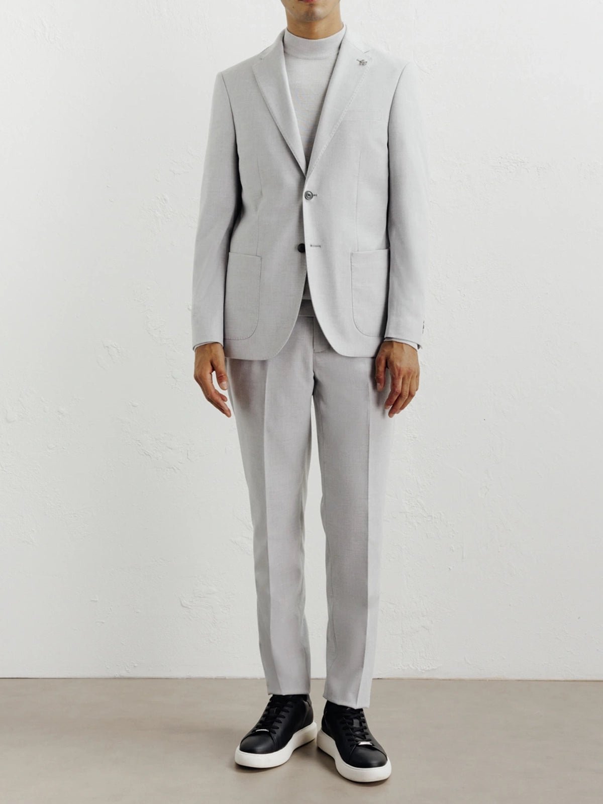 Veste ville en flanelle gris clair - IZAC