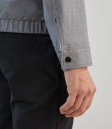 Blouson col montant gris chine - IZAC
