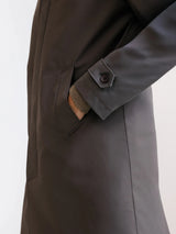 Manteau imperméable taupe - IZAC