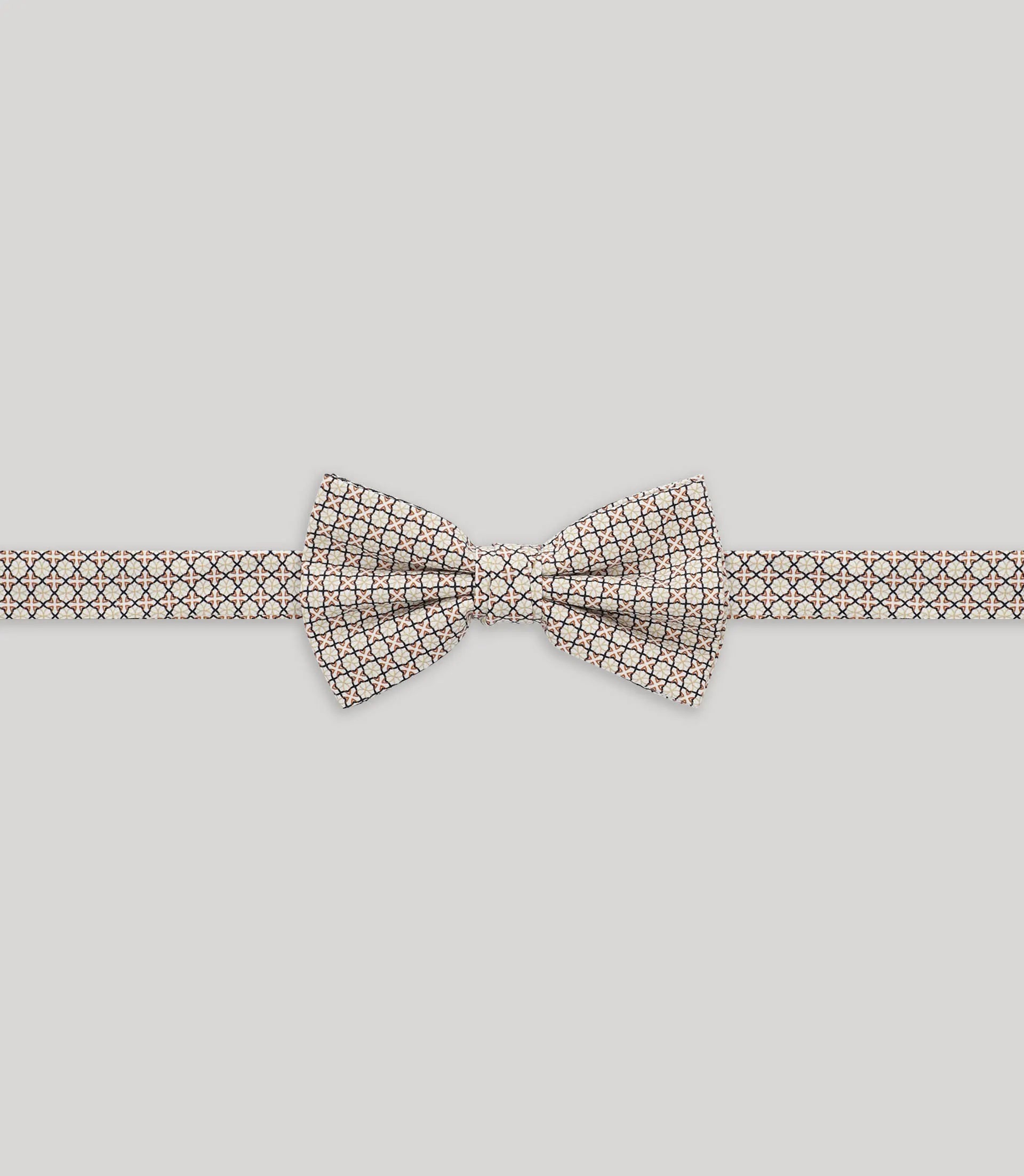 Noeud papillon fantaisie beige - IZAC