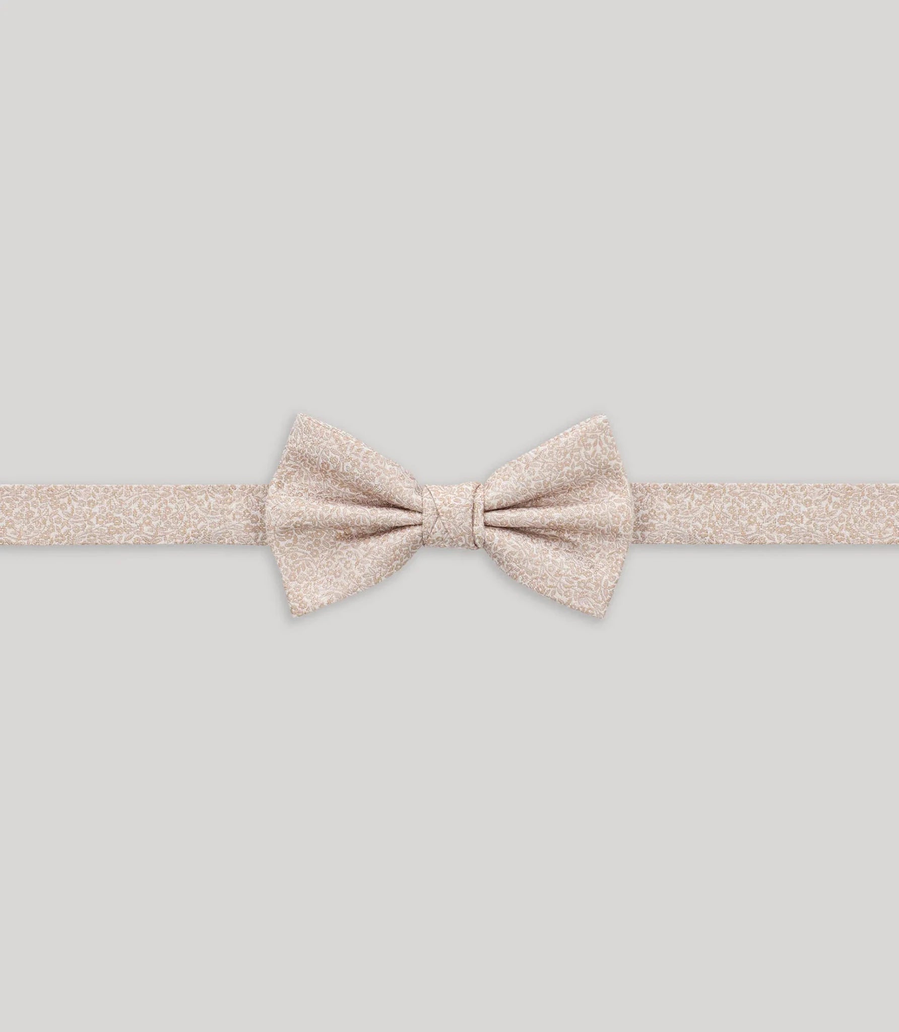 Nœud papillon fantaisie beige - IZAC