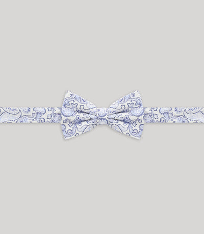 Noeud papillon fantaisie blanc - IZAC