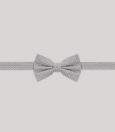 Noeud papillon uni blanc - IZAC