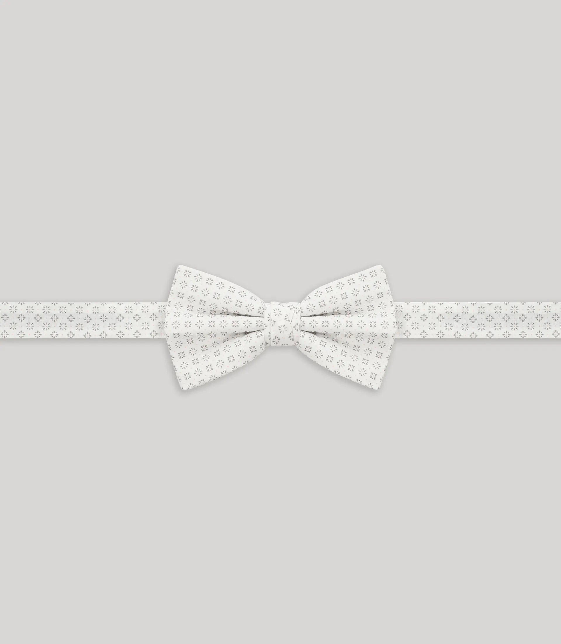 Nœud papillon fantaisie blanc - IZAC