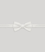 Nœud papillon fantaisie blanc - IZAC