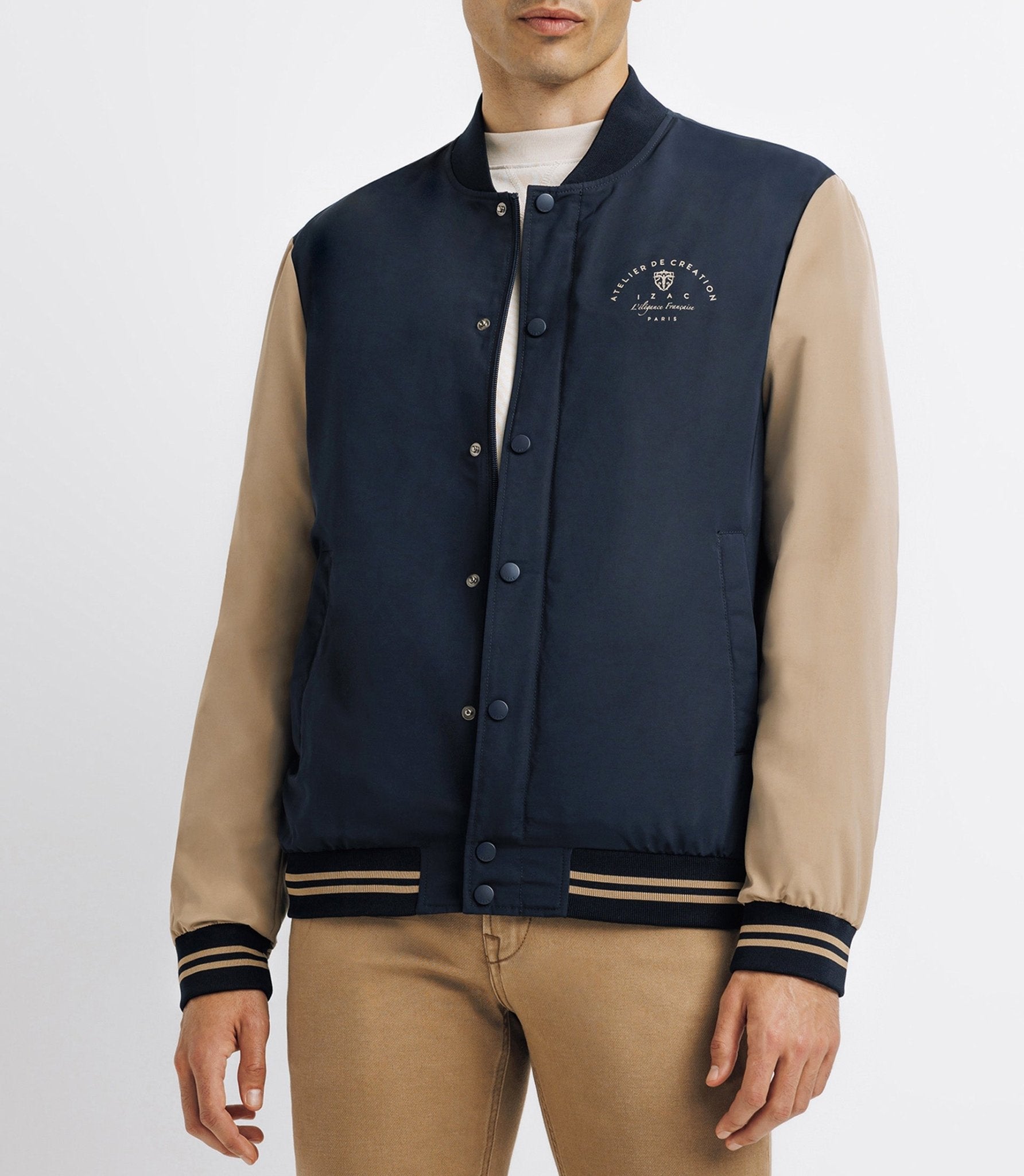 Blouson teddy sport marine - IZAC