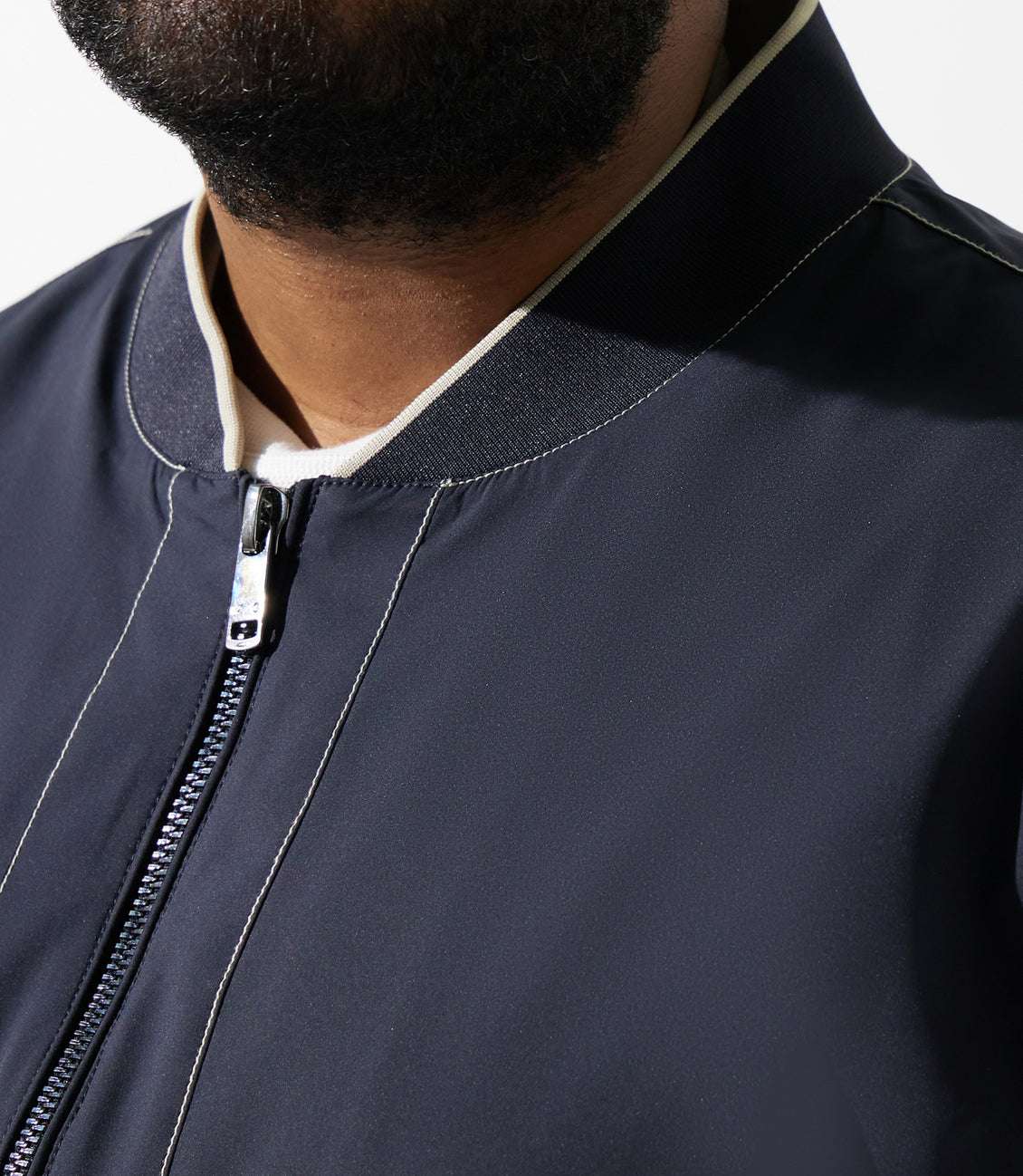 Blouson teddy marine RONBT - IZAC