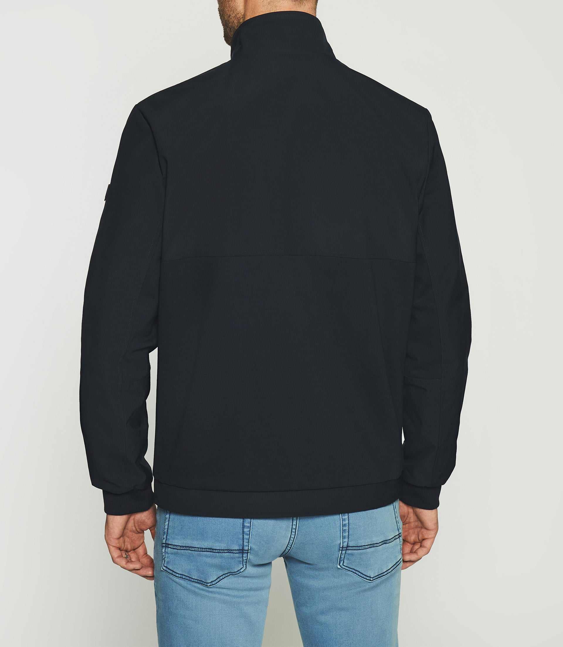 Blouson sport bi - matière marine ROYCE - IZAC