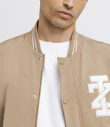 Blouson teddy bicolore beige et blanc - IZAC
