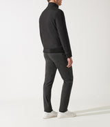 Blouson col montant matelassé noir MACAO - IZAC