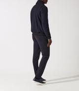 Blouson en laine col sherpa marine MATHIAS - IZAC