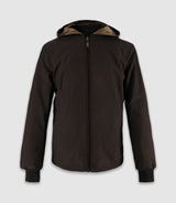 Blouson à capuche kaki et noir - IZAC