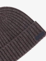 Bonnet en maille chatain - IZAC