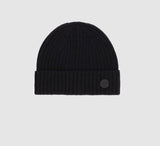 Bonnet en maille noir YATCH - IZAC