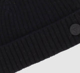 Bonnet en maille noir YATCH - IZAC