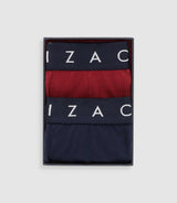 Lot de 2 boxers marine rouge KOPS - IZAC