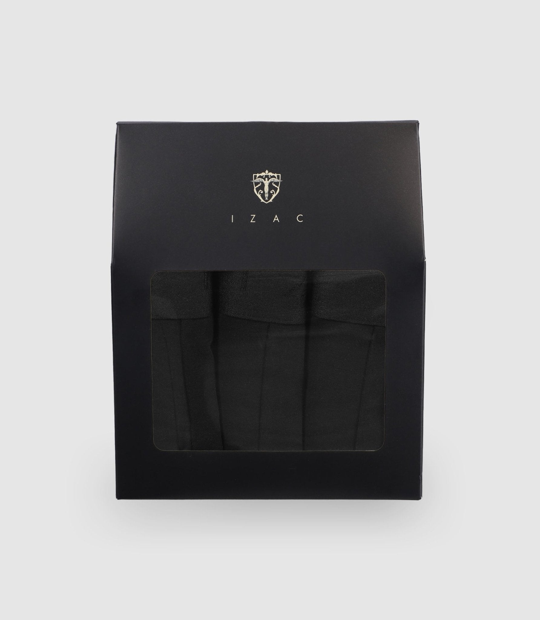 Pack de 3 boxers noir - IZAC
