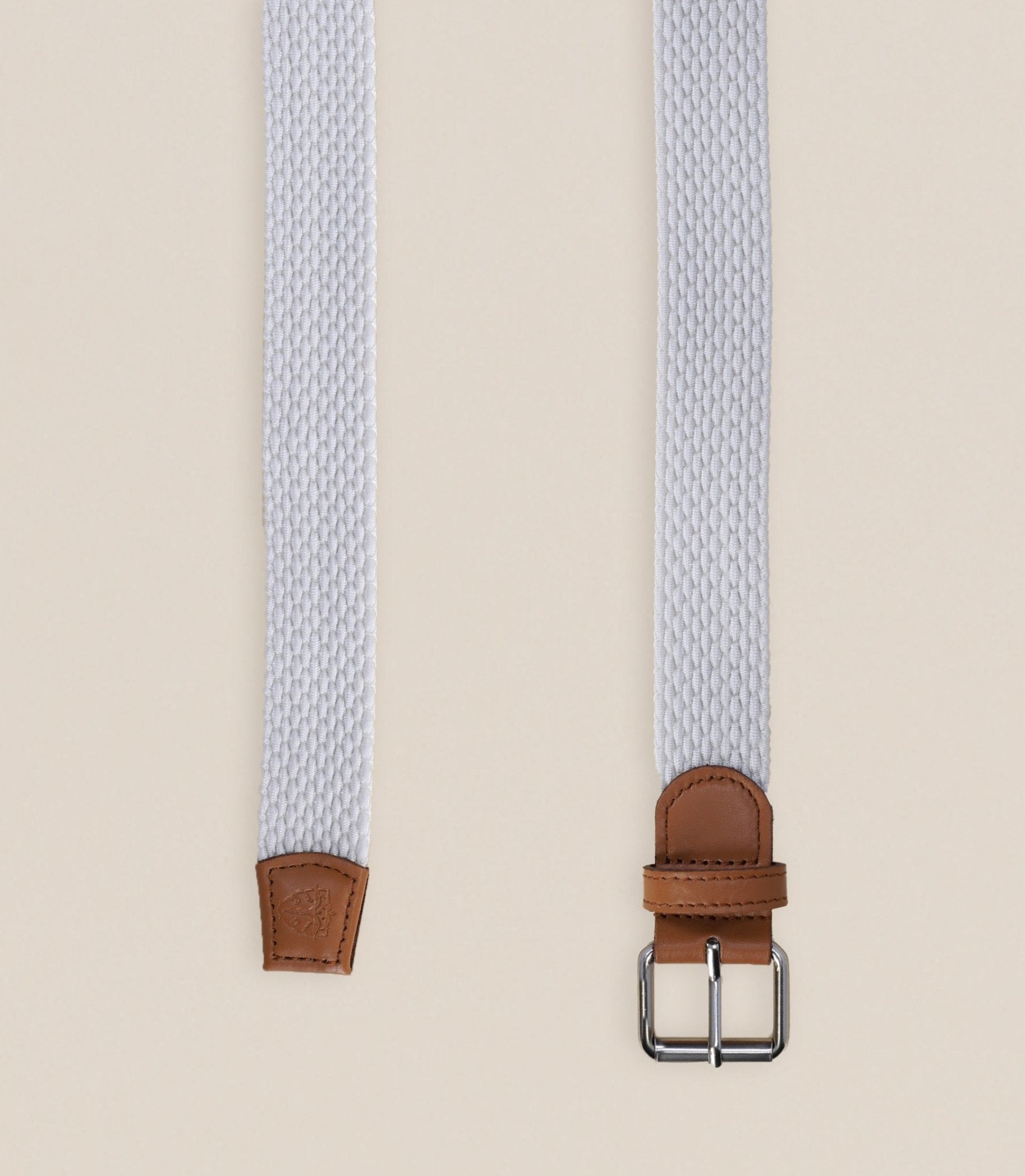 Ceinture tressée écru - IZAC