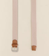 Ceinture tressée pêche - IZAC