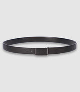 Ceinture réversible 35mm ajustable noire mate et noire CLUME - IZAC