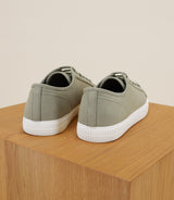 Chaussures baskets en toile kaki - IZAC