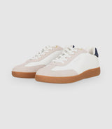 Chaussures sneakers en cuir avec logo blanches - IZAC