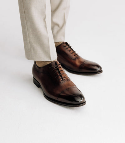 Chaussures richelieu marron - IZAC