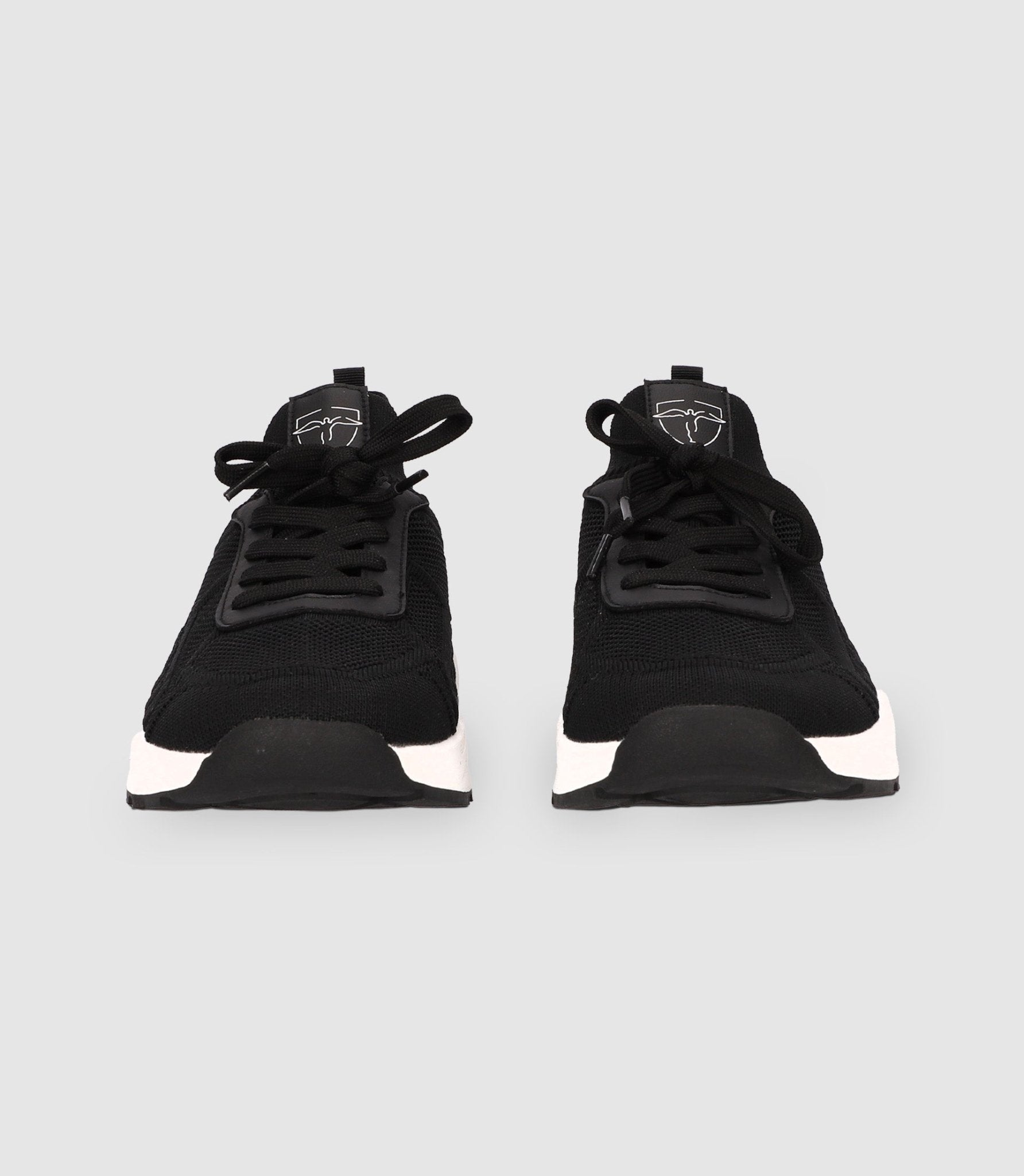 Chaussures sneakers en maille noires - IZAC