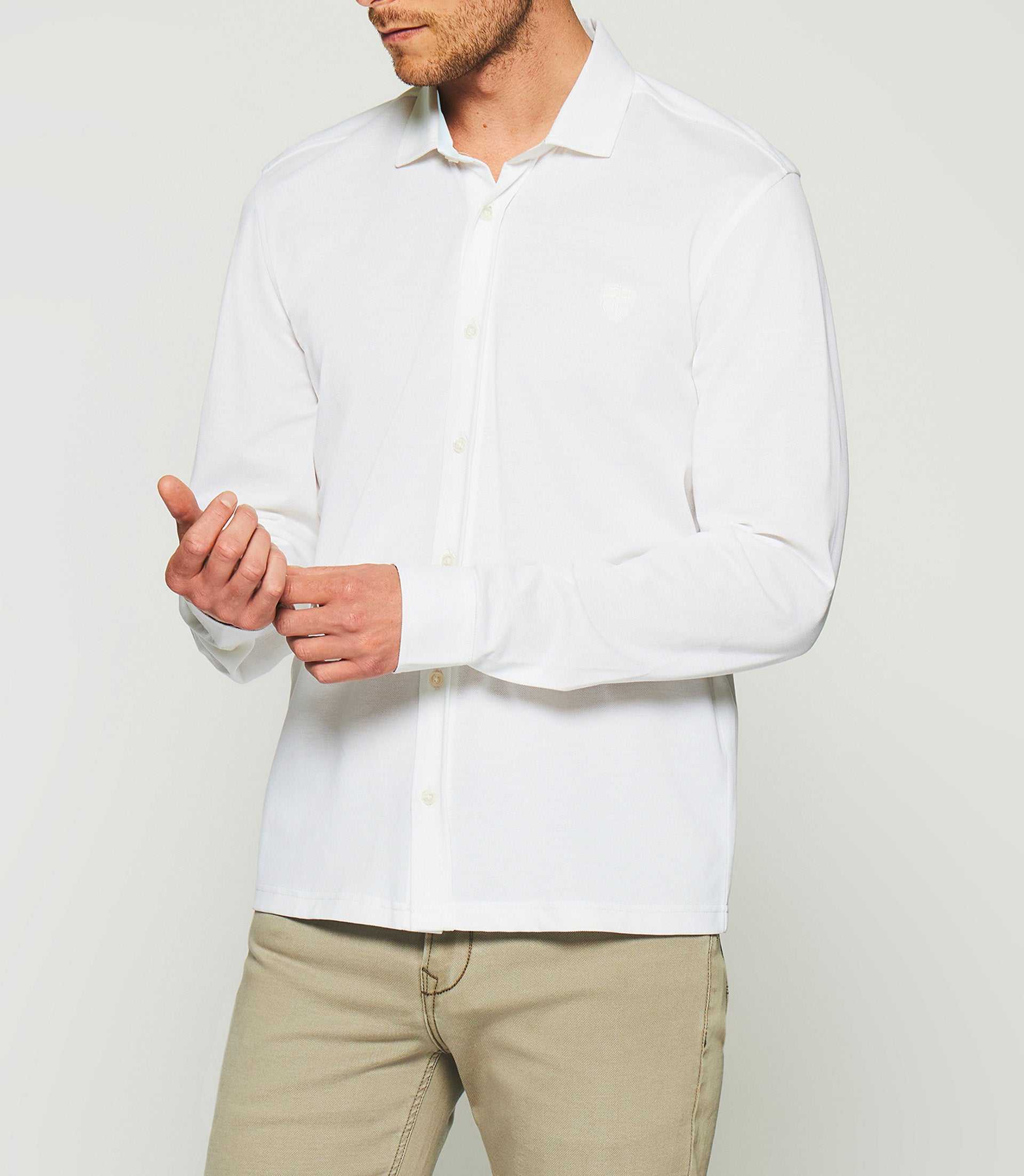 Chemise unie écru KANTIN - IZAC
