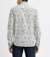 Chemise casual imprimée écrue - IZAC