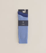 Pack de 2 chaussettes indigo - IZAC
