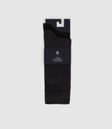 Pack de 2 chaussettes unies noires - IZAC