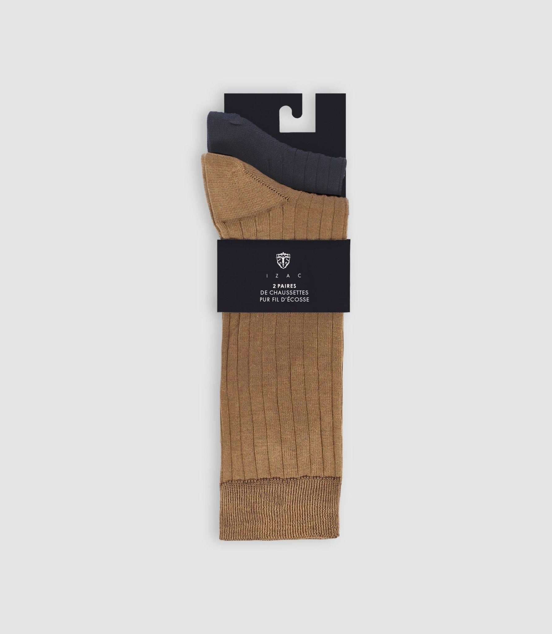 Pack de chaussettes unies marine - IZAC