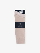 Pack de 2 chaussettes beige - IZAC