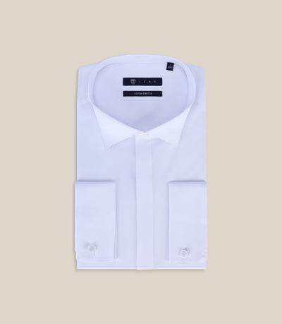 Chemise ville cérémonie blanche - IZAC