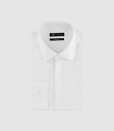 Chemise twill infroissable blanche - IZAC